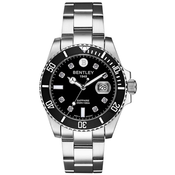 Bentley Aqua master men's watch, black dial