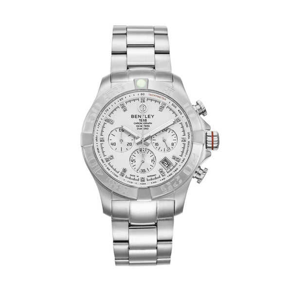 بنتلي قصة بريتلينج 20 حبة الماس المينا ابيض